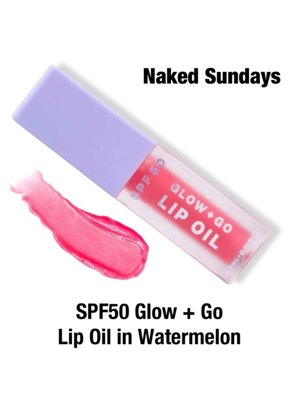 Naked Sundays Lip Oil SPF50